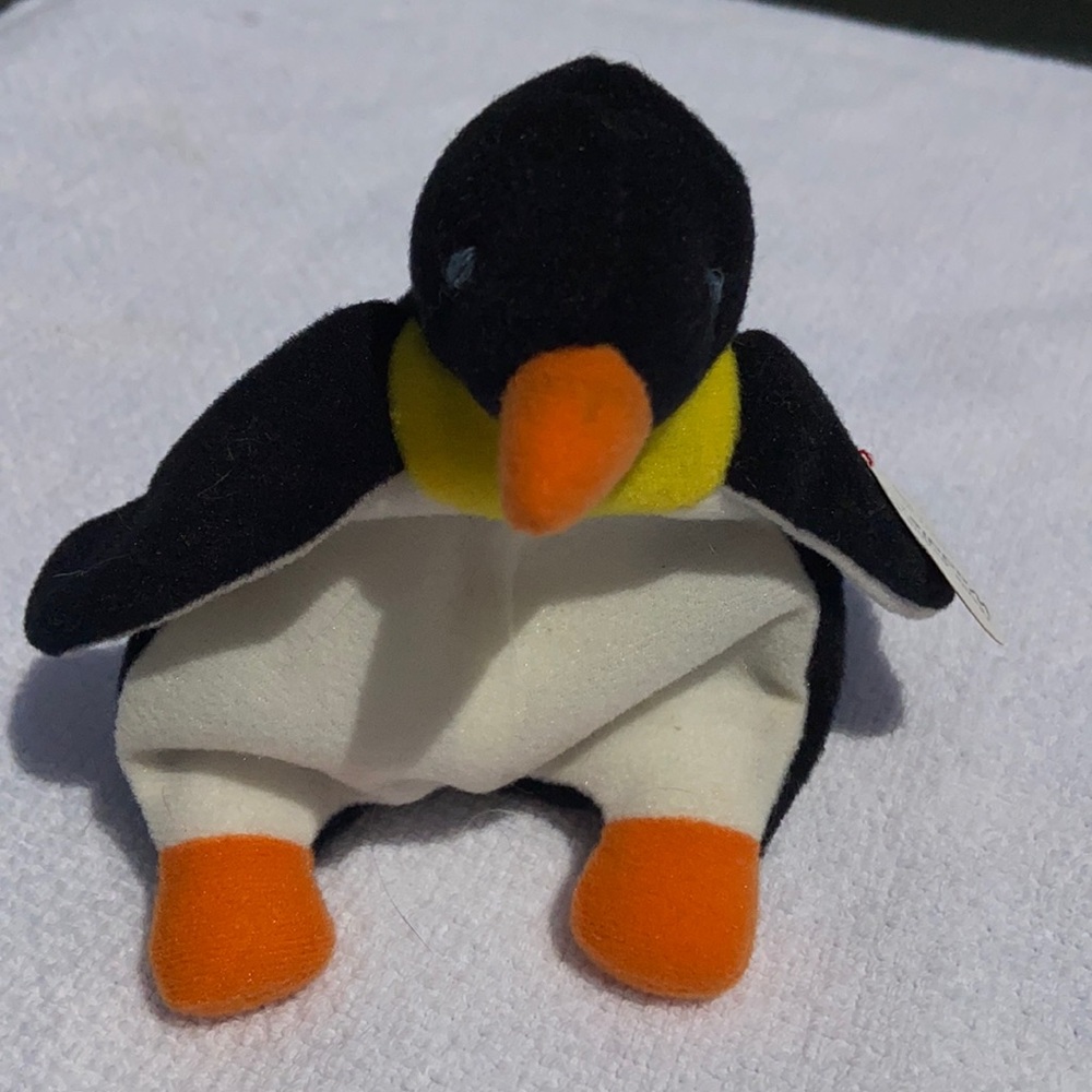 Teenie Beanie Babies Waddle the penguin